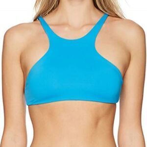 Sunsets French Blue Hollywood High Neck Top large